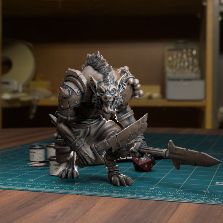 TytanTroll Miniatures - Gnolls Set