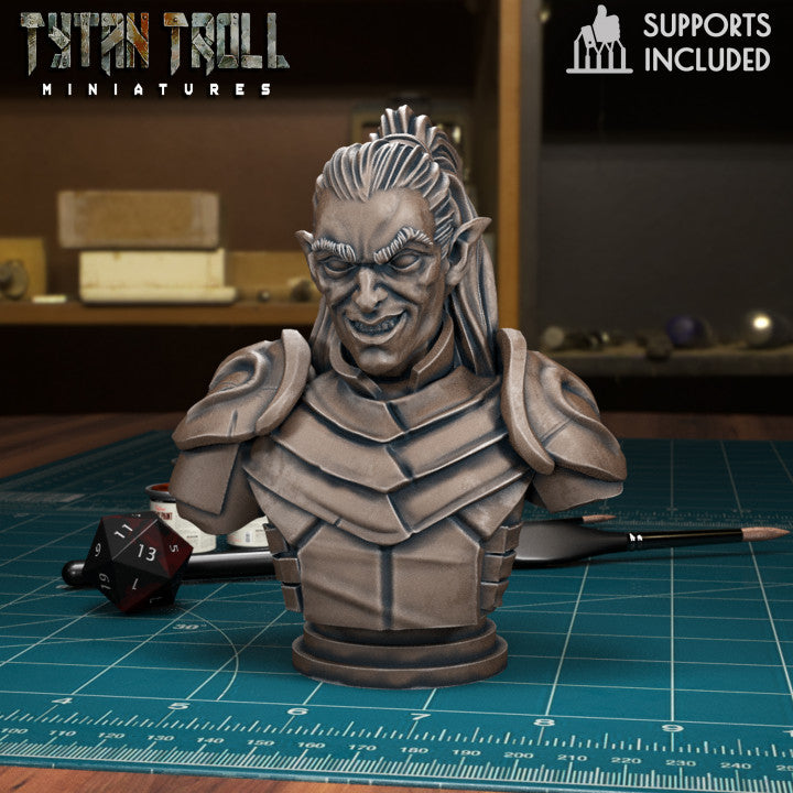 TytanTroll Miniatures: Curse of Strahd - Rahadin Bust