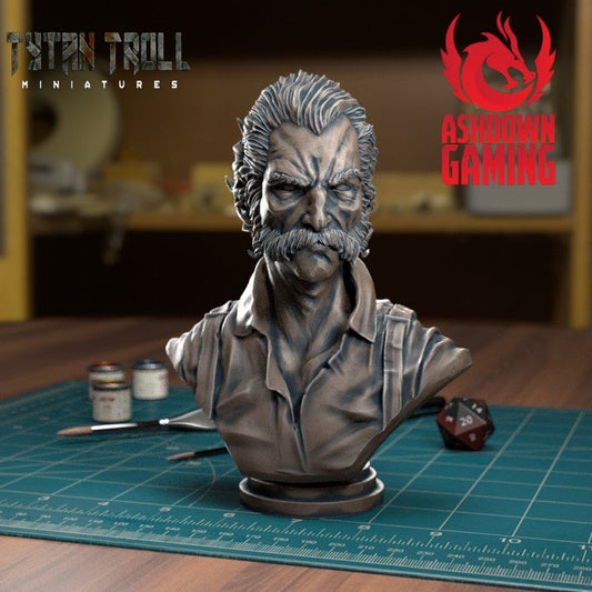 TytanTroll Miniatures: Gang Leader Bust-Bust-Ashdown Gaming