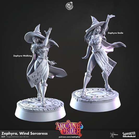 Cast 'n' Play 839: Zephyra, Wind Sorceress