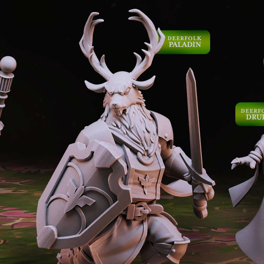 Cast 'n' Play 962: Deerfolk Guardians