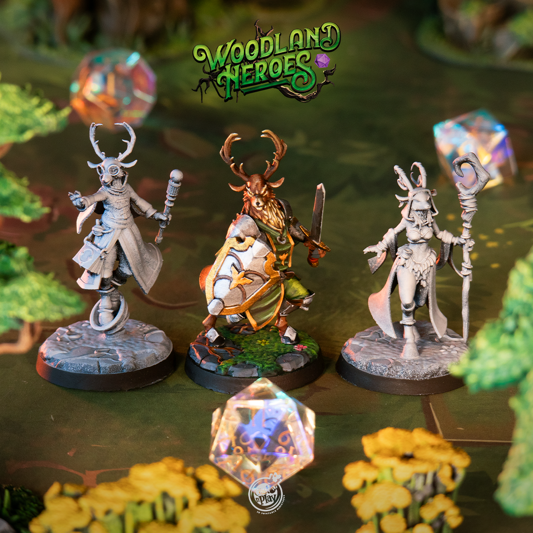 Cast 'n' Play 962: Deerfolk Guardians