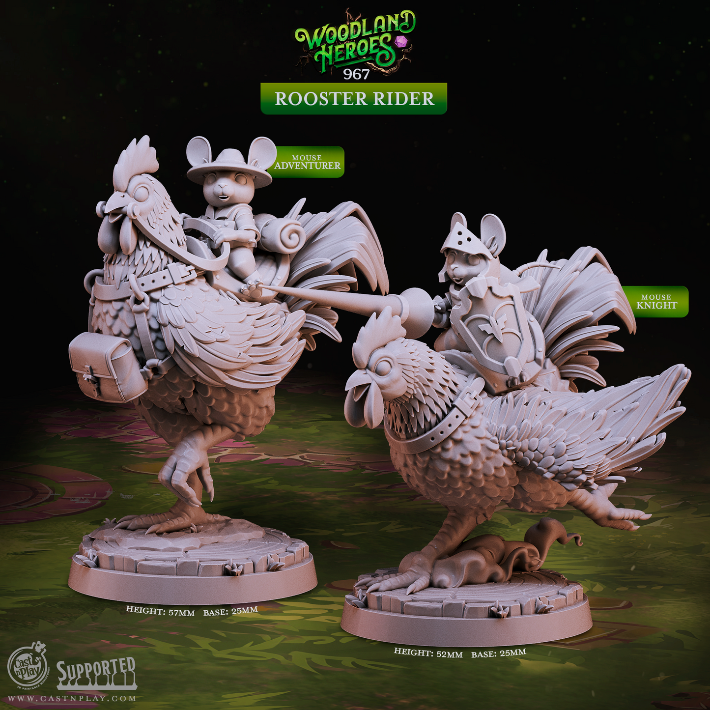 Cast 'n' Play 967: Rooster Riders