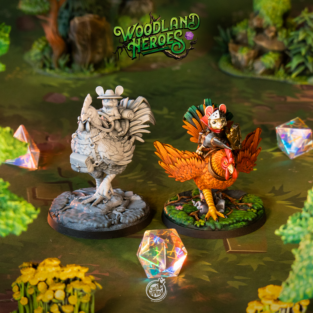 Cast 'n' Play 967: Rooster Riders