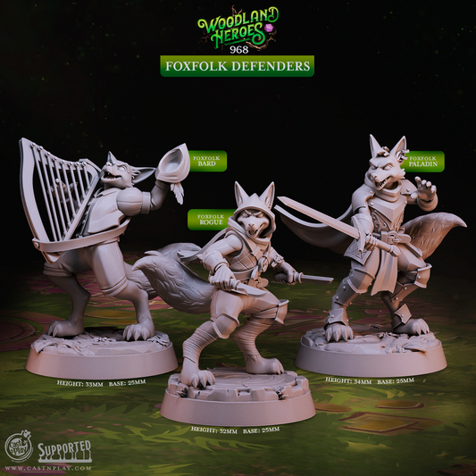 Cast 'n' Play 968: Foxfolk Defenders