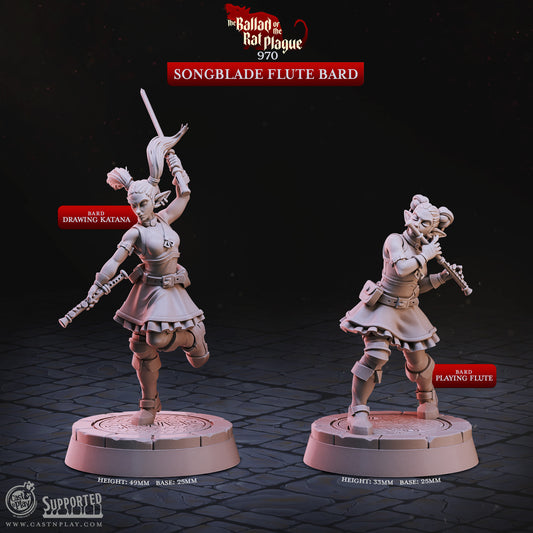 Cast 'n' Play 970: Songblade Flue Bard