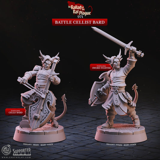 Cast 'n' Play 971: Battle Cellist Bard