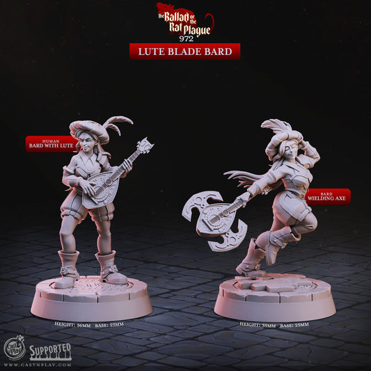 Cast 'n' Play 972: Lute Blade Bard