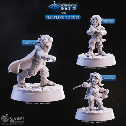 Cast 'n' Play 980: Halfling Rogues
