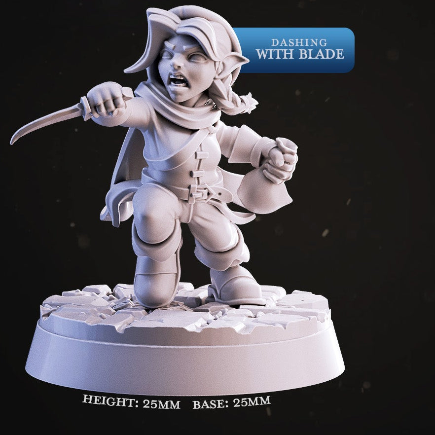 Cast 'n' Play 980: Halfling Rogues