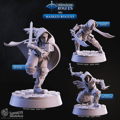 Cast 'n' Play 981: Masked Rogues