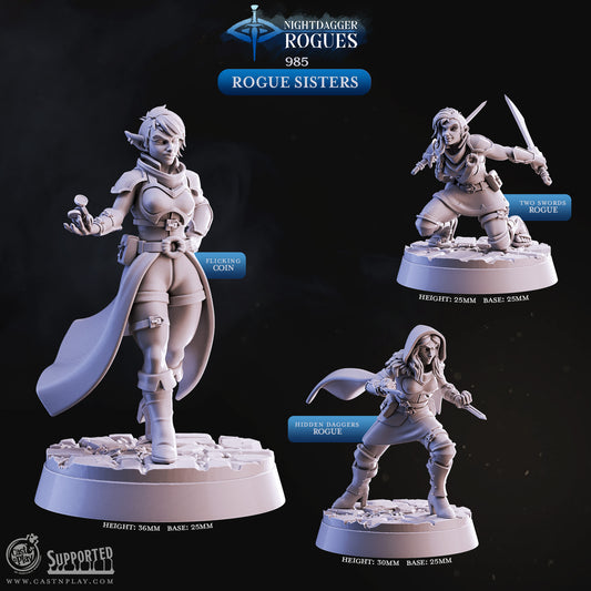 Cast 'n' Play 985: Rogue Sisters