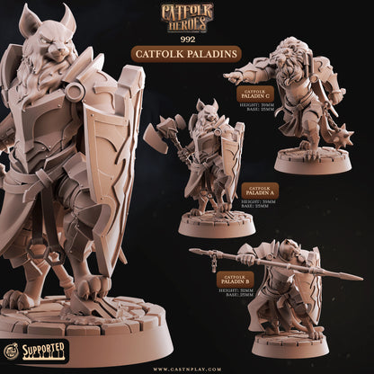 Cast 'n' Play 992: Catfolk Paladins