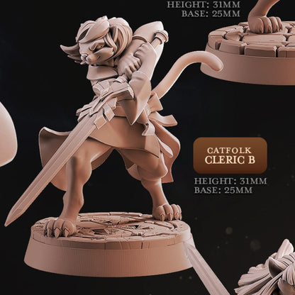 Cast 'n' Play 996: Catfolk Clerics