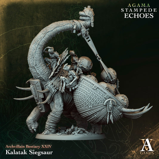 Archvillain Games - Bestiary XXIV: Kalatak Siegsaur