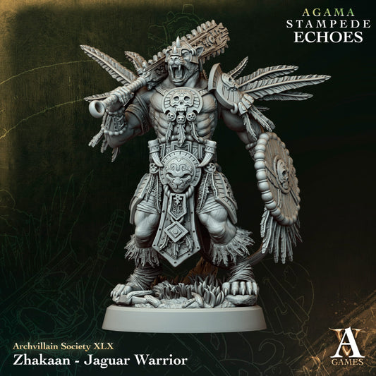 Archvillain Games - Society XLX: Zhakaan Jaguar Warrior