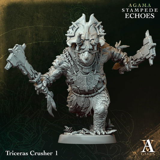 Archvillain Games - Agmar: Stampede Echoes - Triceras Crusher