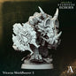 Archvillain Games - Agmar: Stampede Echoes - Triceras Shieldbearer