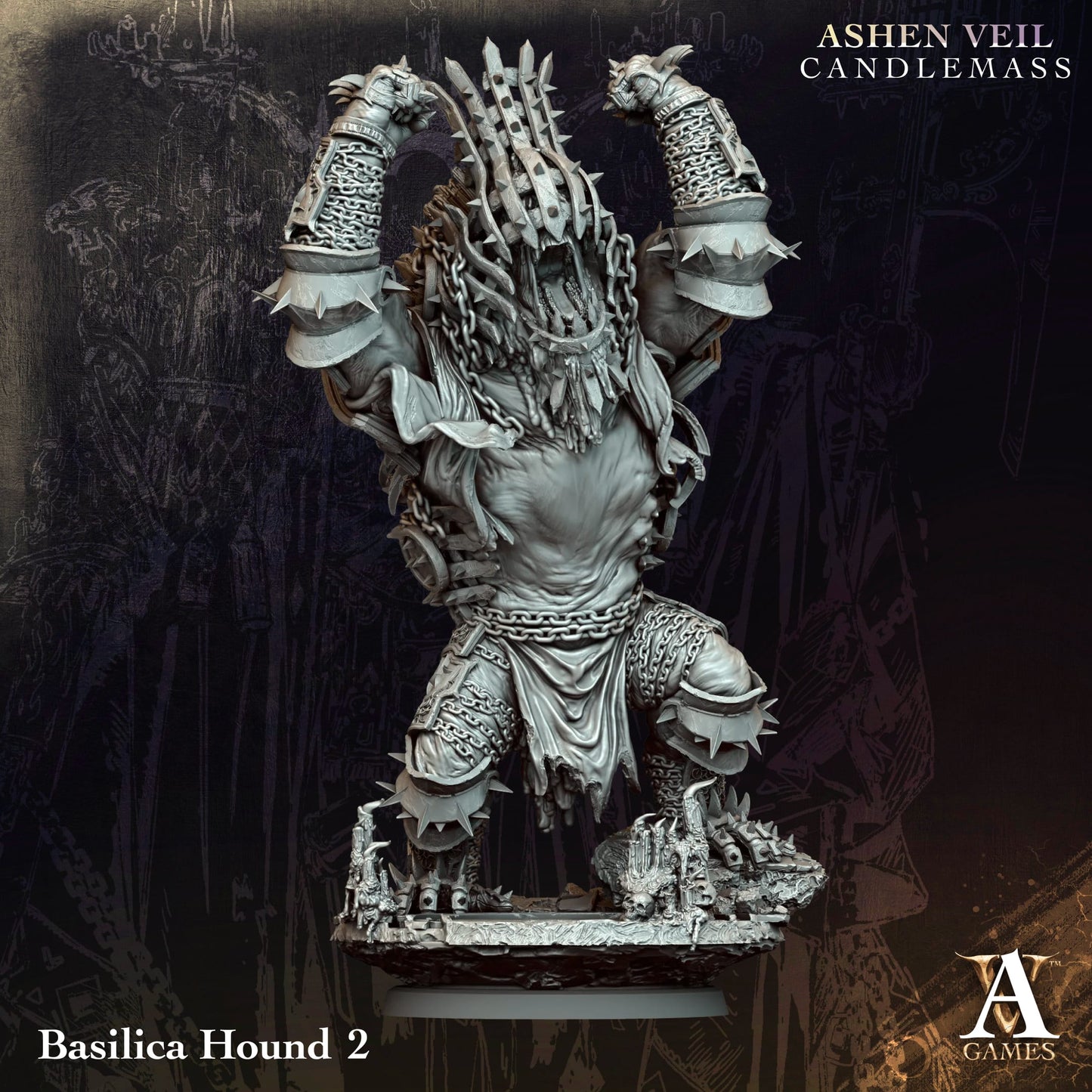 Archvillain Games - Ashen Veil Candlemass: Basilica Hound