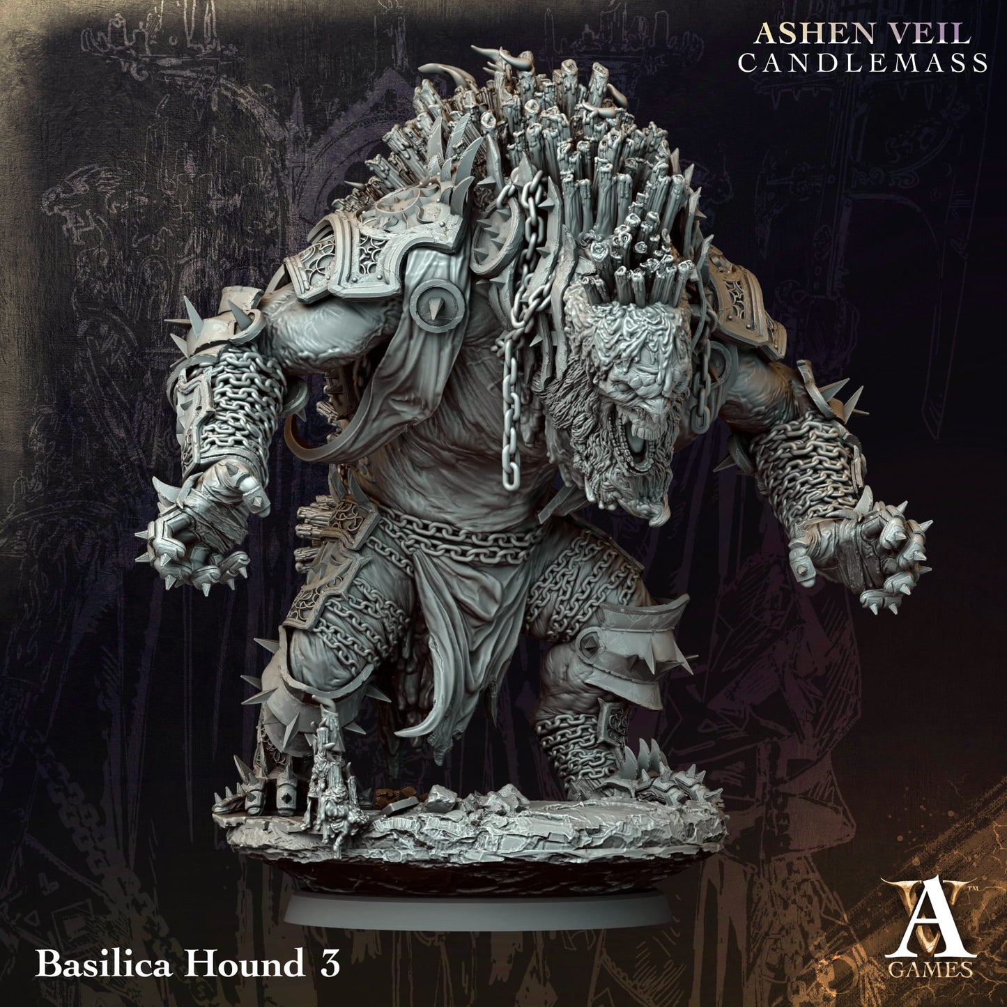 Archvillain Games - Ashen Veil Candlemass: Basilica Hound