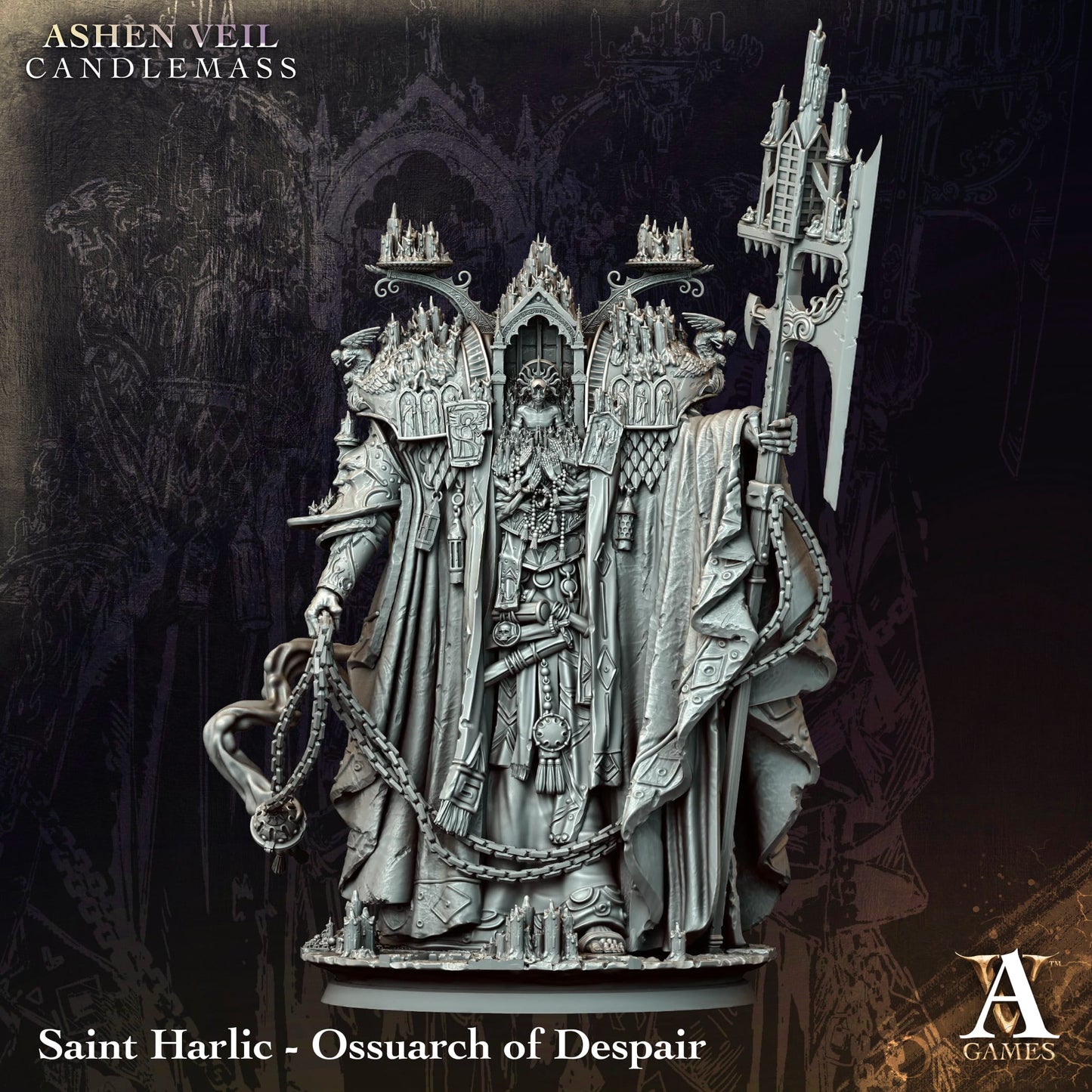 Archvillain Games - Ashen Veil Candlemass: Saint Harlic