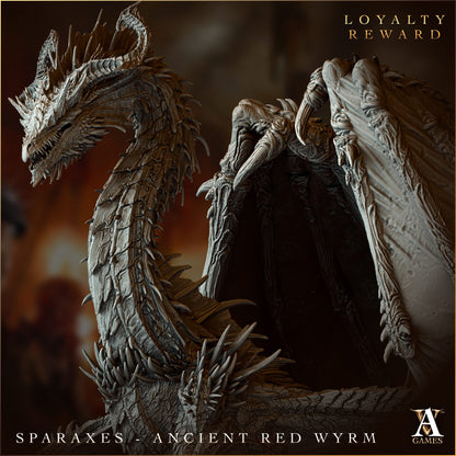 Archvillain Games - Sparaxes: Ancient Red Wyrm