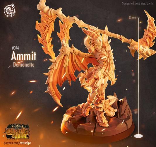 Cast 'n' Play 374 Ammit-3D Print-Ashdown Gaming