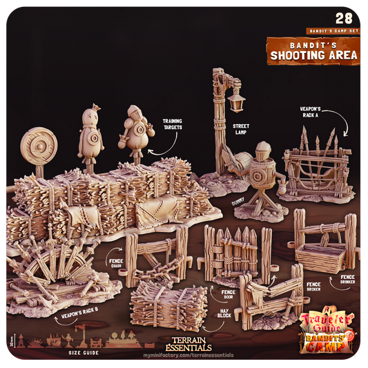 Terrain Essentials 028 - Bandits Camp: Shooting Area