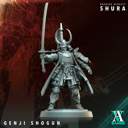 Archvillain Games - Bushido Dynasty: Shura - Genji Shogun