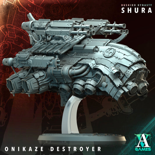 Archvillain Games - Bushido Dynasty: Shura - Onikaze Destroyer