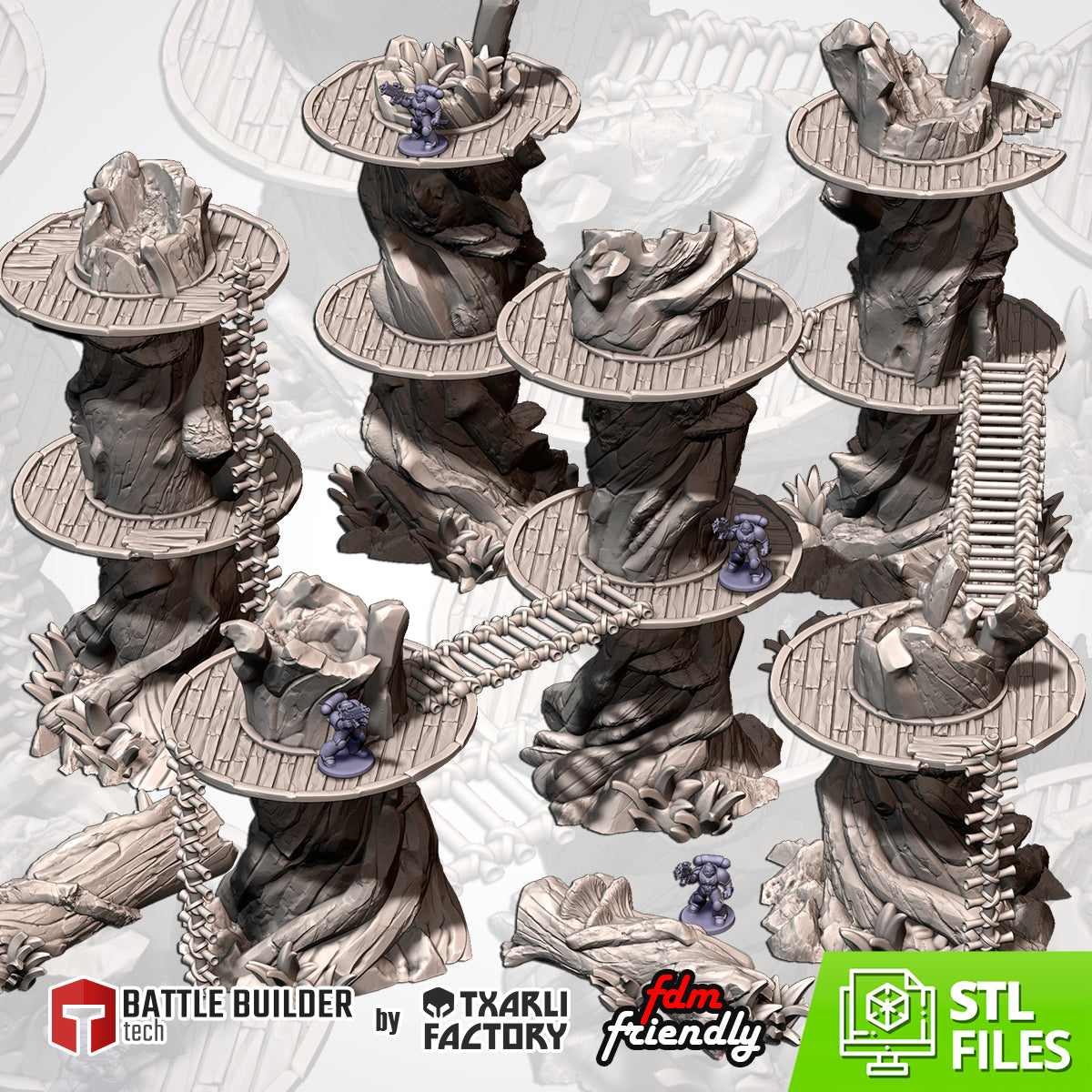 Txarli Factory - Modular Giant Trees