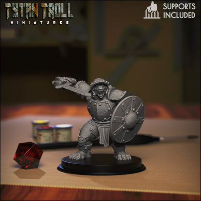 TytanTroll Miniatures - Werebears Set