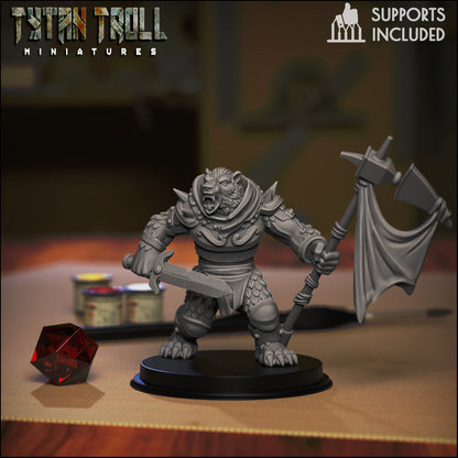 TytanTroll Miniatures - Werebears Set
