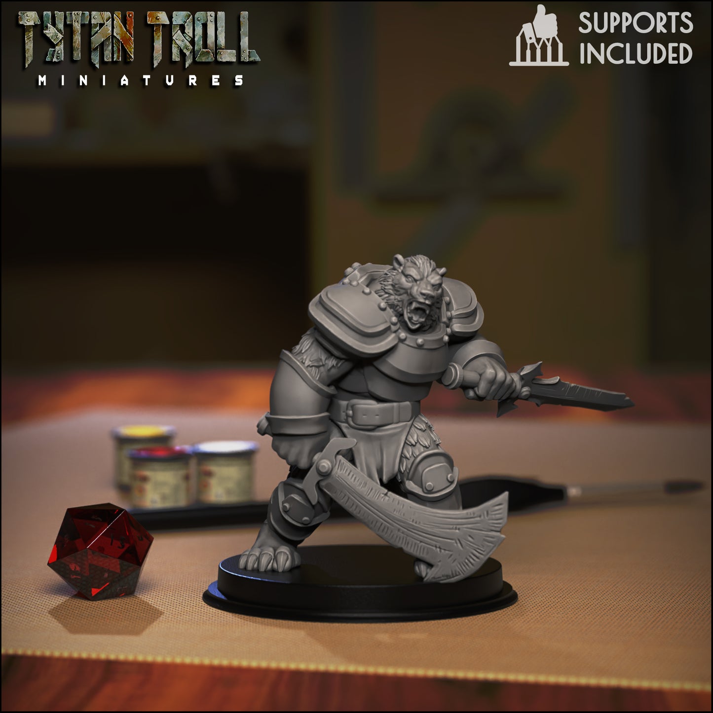 TytanTroll Miniatures - Werebears Set