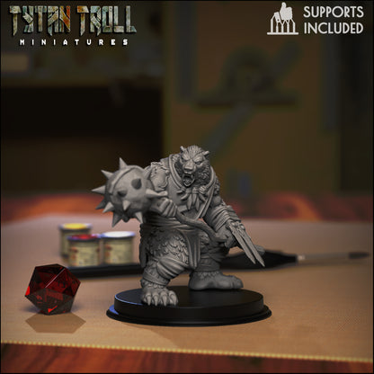 TytanTroll Miniatures - Werebears Set