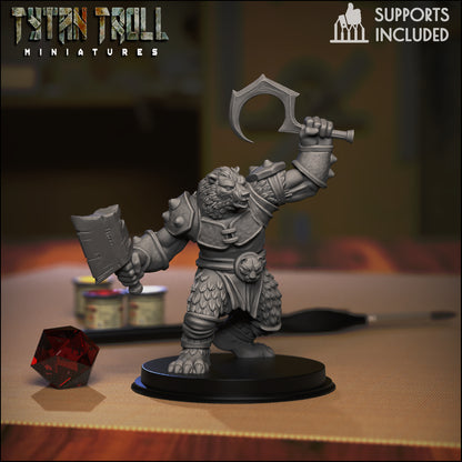 TytanTroll Miniatures - Werebears Set