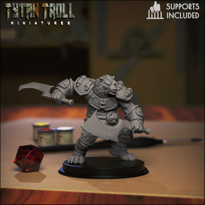 TytanTroll Miniatures - Werebears Set