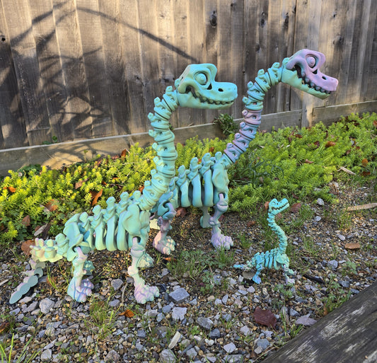 Flexi Factory Skeleton Giant Brachiosaurus