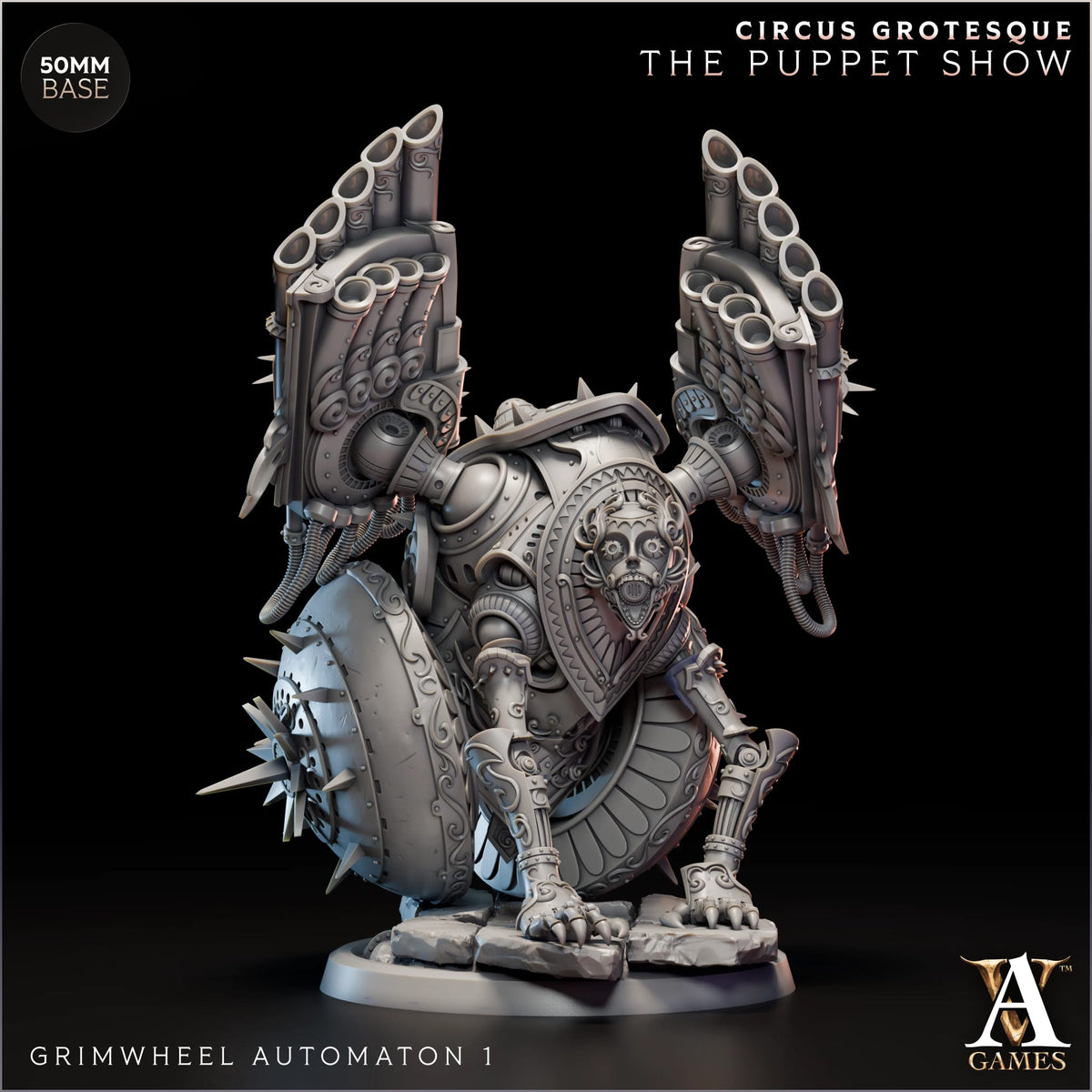 Archvillain Games - Circus Groteque: The Puppet Show - Grimwheel Automation