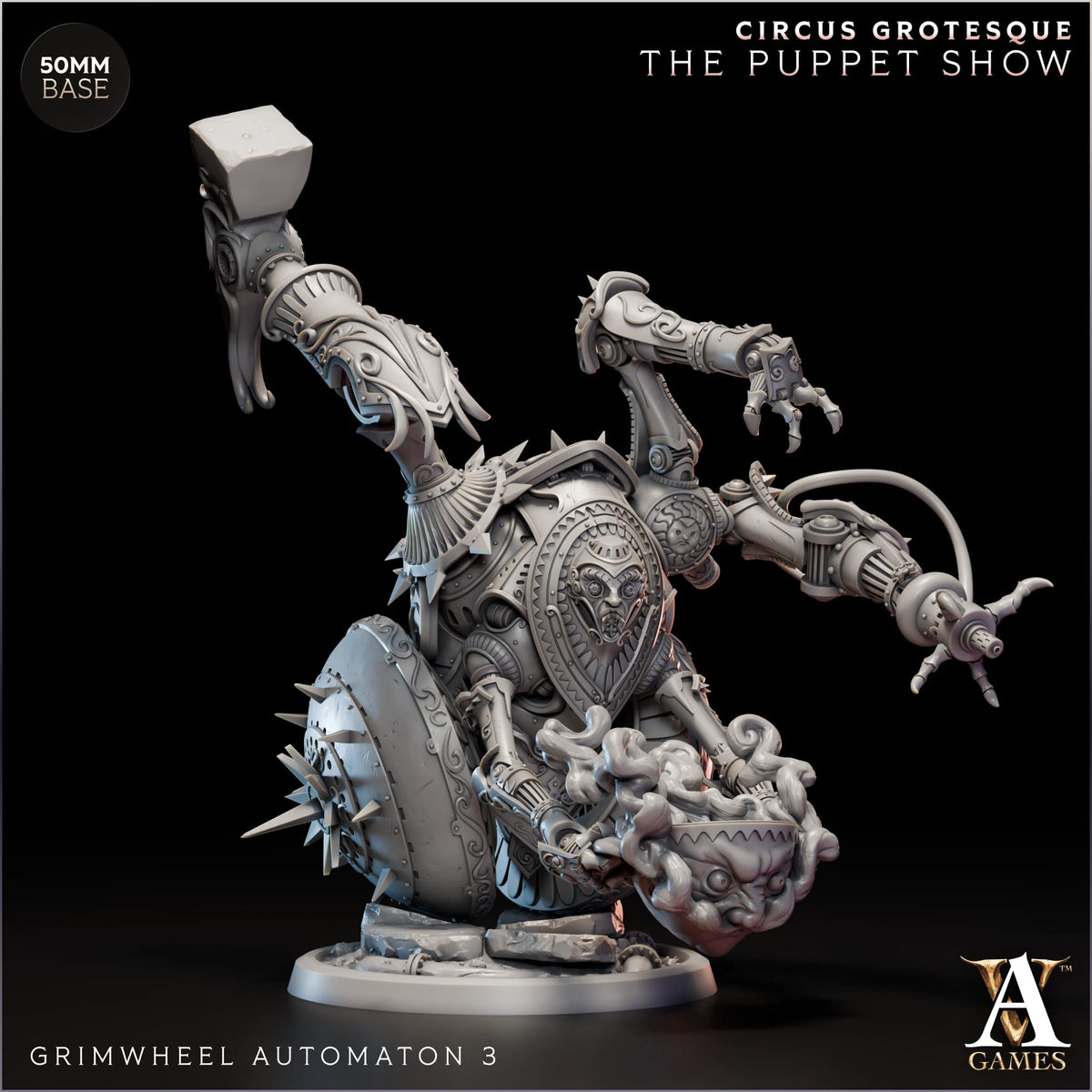 Archvillain Games - Circus Groteque: The Puppet Show - Grimwheel Automation