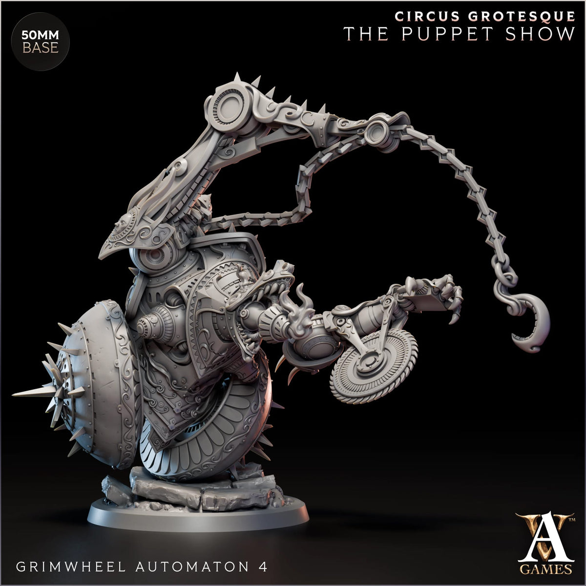 Archvillain Games - Circus Groteque: The Puppet Show - Grimwheel Automation