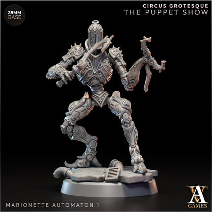 Archvillain Games - Circus Groteque: The Puppet Show - Marionette Automation
