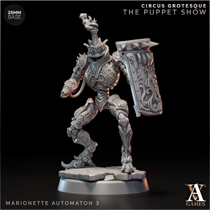 Archvillain Games - Circus Groteque: The Puppet Show - Marionette Automation