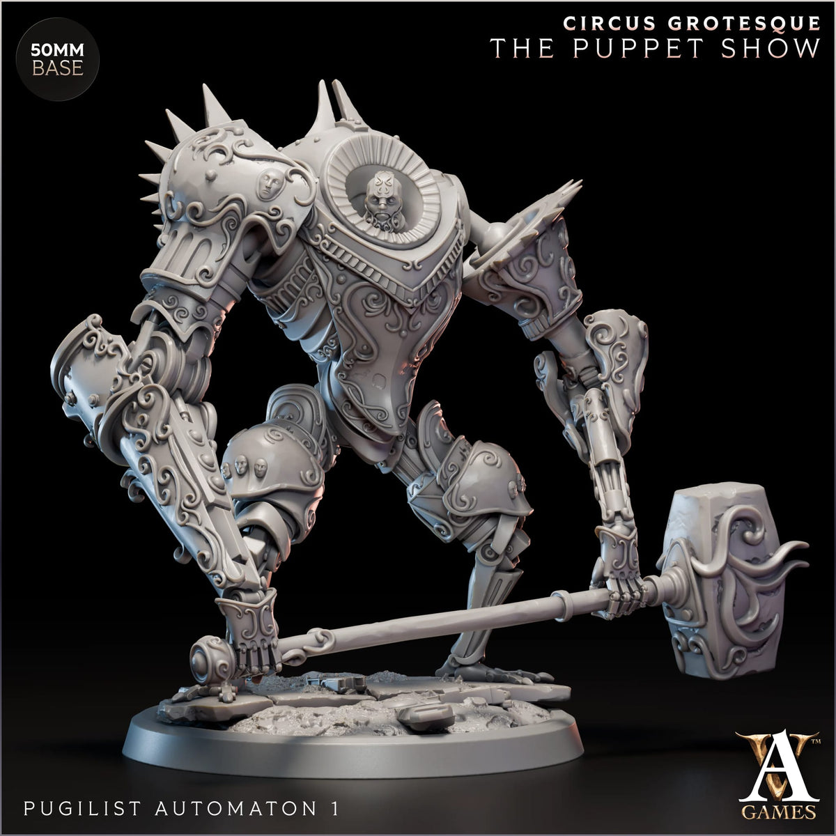 Archvillain Games - Circus Groteque: The Puppet Show - Pugilist Automation