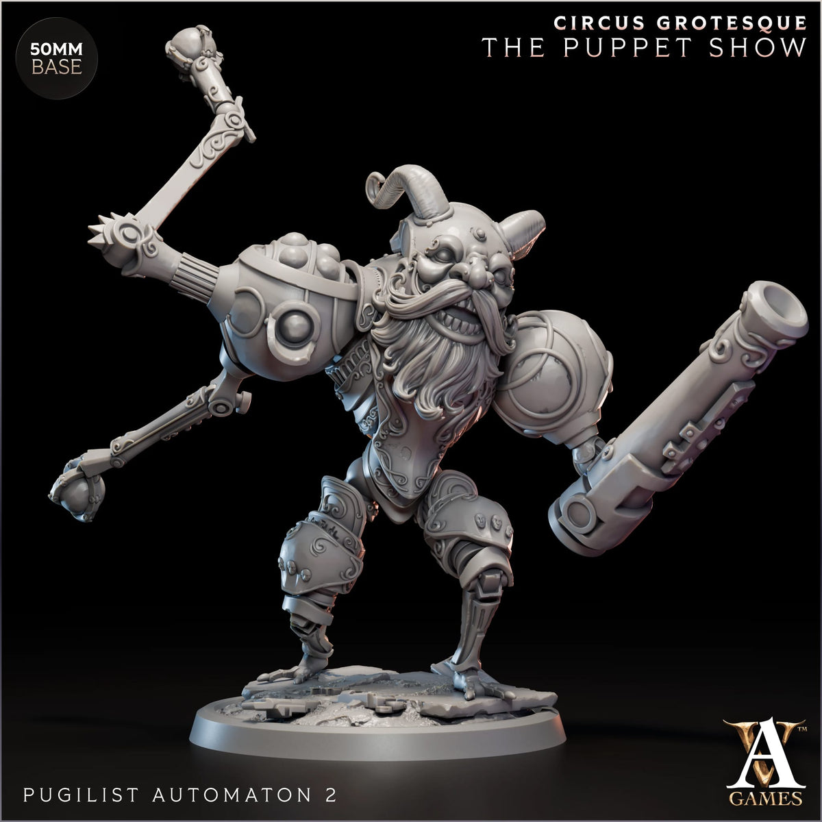 Archvillain Games - Circus Groteque: The Puppet Show - Pugilist Automation