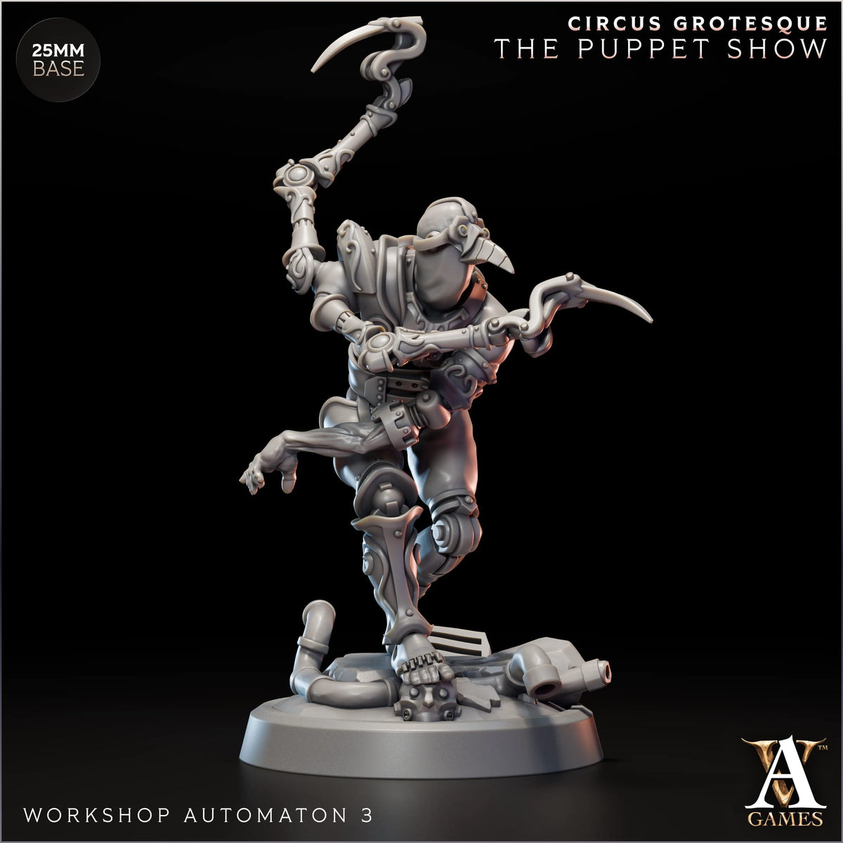 Archvillain Games - Circus Groteque: The Puppet Show - Workshop Automation