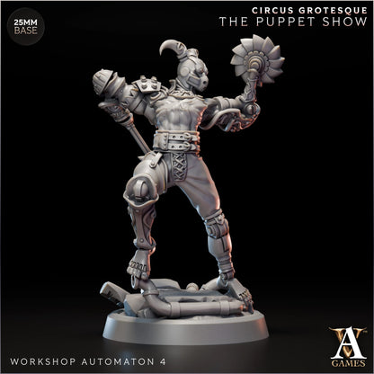 Archvillain Games - Circus Groteque: The Puppet Show - Workshop Automation