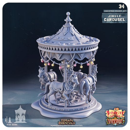 Terrain Essentials 034 - Christmas Village: Jingle Carousel