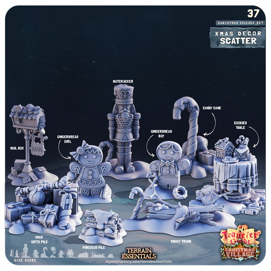 Terrain Essentials 037 - Christmas Village: Christmas Scatter Pack