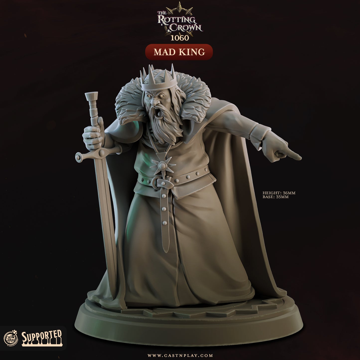 Cast 'n' Play 1060: The Mad King